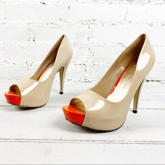 Jessica Simpson Shoes - Jessica Simpson Nude Heels